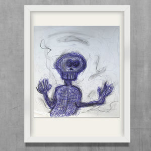 "Golem Fra Fjellerup" (2013) – Original tegning – 15x10 cm