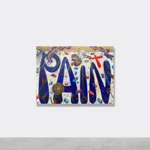 "THE PAINTER" (2014/2020) – Originalt maleri – 120x90 cm